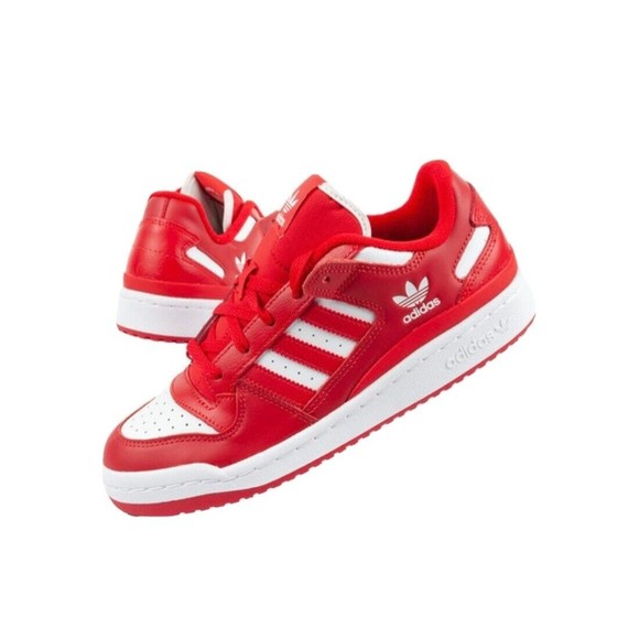 MENS Adidas Originals Forum Low Street Style Low-Top Sneakers HQ1495 - Picture 1 of 12